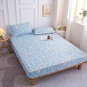 Cotton Covered Anti Slip Cartoon Bedspread (Option: Jungle Rabbit-150x200cm)