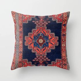 Ethnic Minimalist Style Sofa Cushion (Option: BZ3015 21-45x45cm)