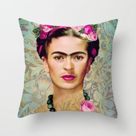 New Self-painted Cushion Cover Pillowcase (Option: DRD809-45x45cm)