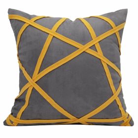 Modern Minimalist SUNFLOWER Sofa Living Room Pillow Hotel Bed Cushion Cover (Option: JY41445X45cm Without Core-Pillowcase)