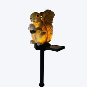 Solar Garden Light Outdoor, Owl Solar Garden Stake Light, Waterproof Warm White LED Light For Garden, Patio, Yard, Lawn, Walkway Decoration (Option: Songshu)