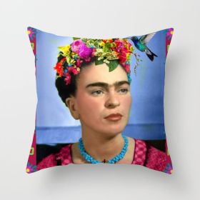 New Self-painted Cushion Cover Pillowcase (Option: DRD8016-45x45cm)