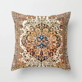 Ethnic Minimalist Style Sofa Cushion (Option: BZ3015 4-45x45cm)