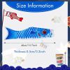 1pc, Carp Streamer, Digital Printing Carp Streamer, DIY Festival Carp, Spring Decor, Outdoor Decor, Garden Decoration