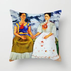 New Self-painted Cushion Cover Pillowcase (Option: DRD807-45x45cm)