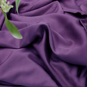 100s Tencel Square Pillow Cushion Solid Color Sofa Pillow Cover (Option: Dark Purple-45 X45cm Without Core)